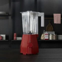 Alessi Plissé Blender, Rood 6 Alessi Plissé Blender, Rood -Keukengerei Aanbiedingen alessi plisse blender 1