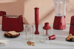 Alessi Plissé Blender, Rood 7 Alessi Plissé Blender, Rood -Keukengerei Aanbiedingen alessi plisse blender 2