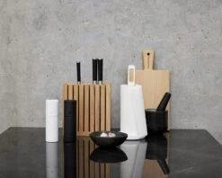 Andersen Messenblok Eiken -Keukengerei Aanbiedingen andersen messenblok eiken 1