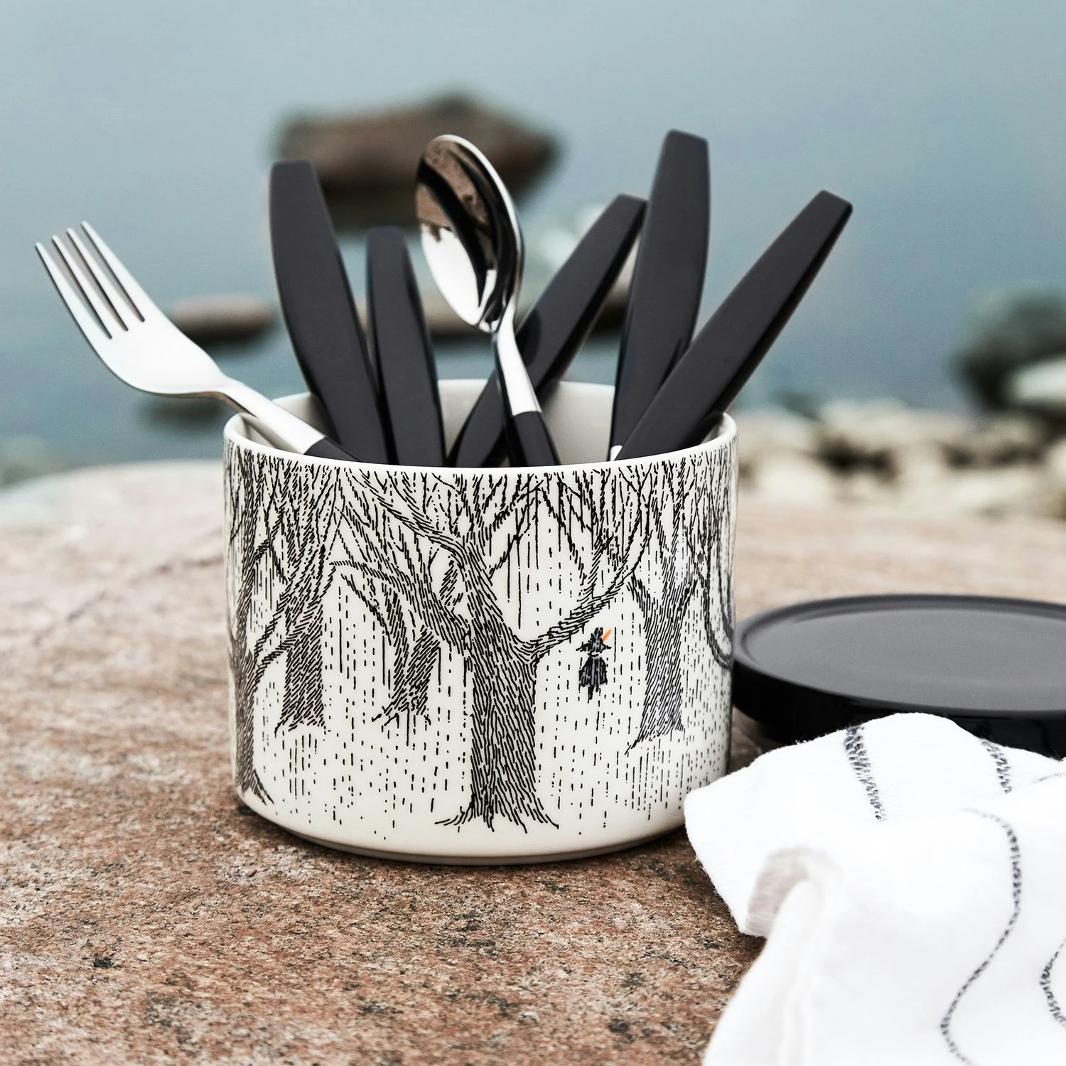 Arabia Moomin Jar True To Its Origins, 70 Cl 2 Arabia Moomin Jar True To Its Origins, 70 Cl - Afbeelding 2