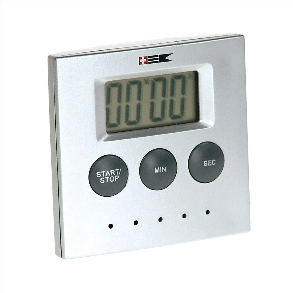 Digital Magnetic Timer, Silver 1 Digital Magnetic Timer, Silver