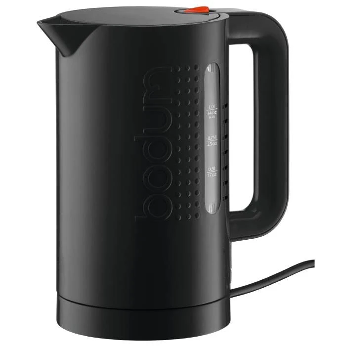 Bodum BISTRO Electric Water Kettle 1 L, Black 1 Bodum BISTRO Electric Water Kettle 1 L, Black