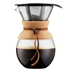 Bodum POUR OVER Koffiemaker 1 L, Kurk