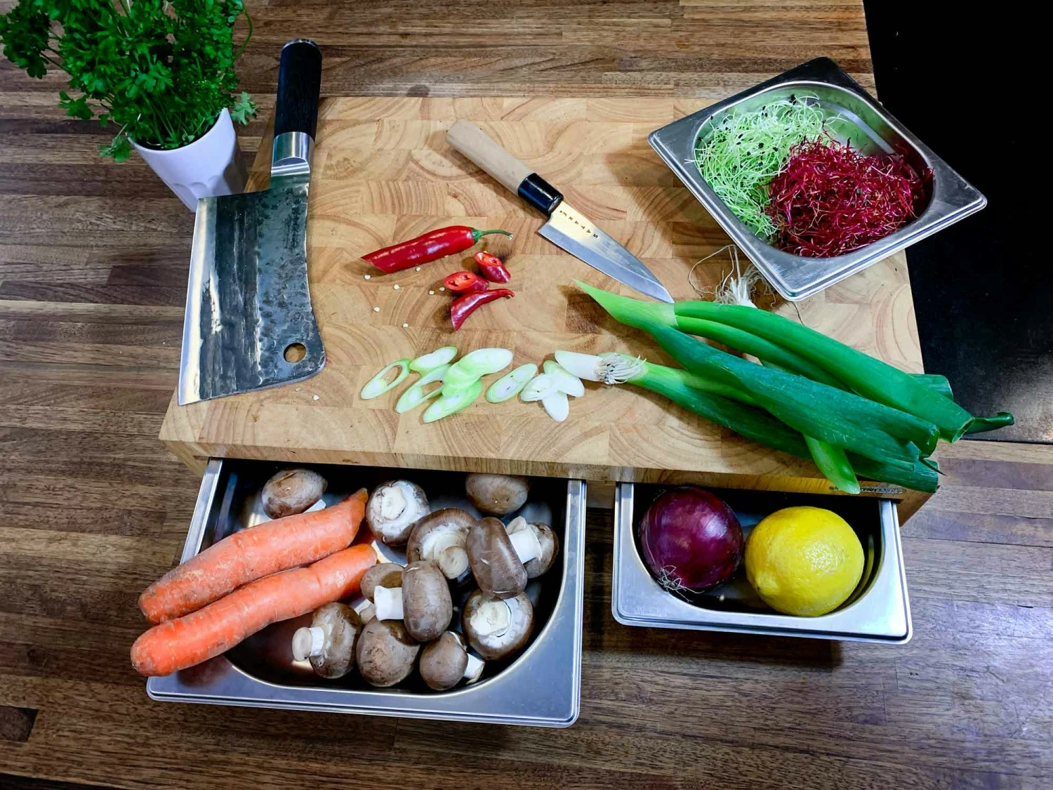 Continenta Snijplank Met Blik 4 Continenta Snijplank Met Blik - Afbeelding 4