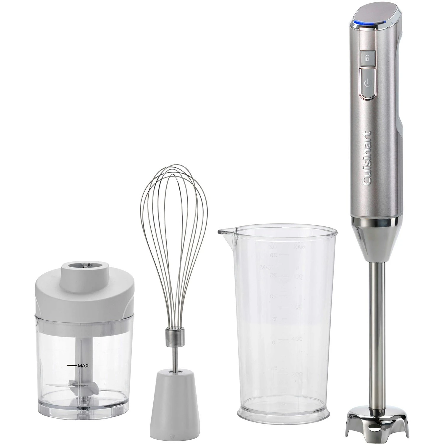 Cuisinart Handmixer Draadloos Zilver 1 Cuisinart Handmixer Draadloos Zilver