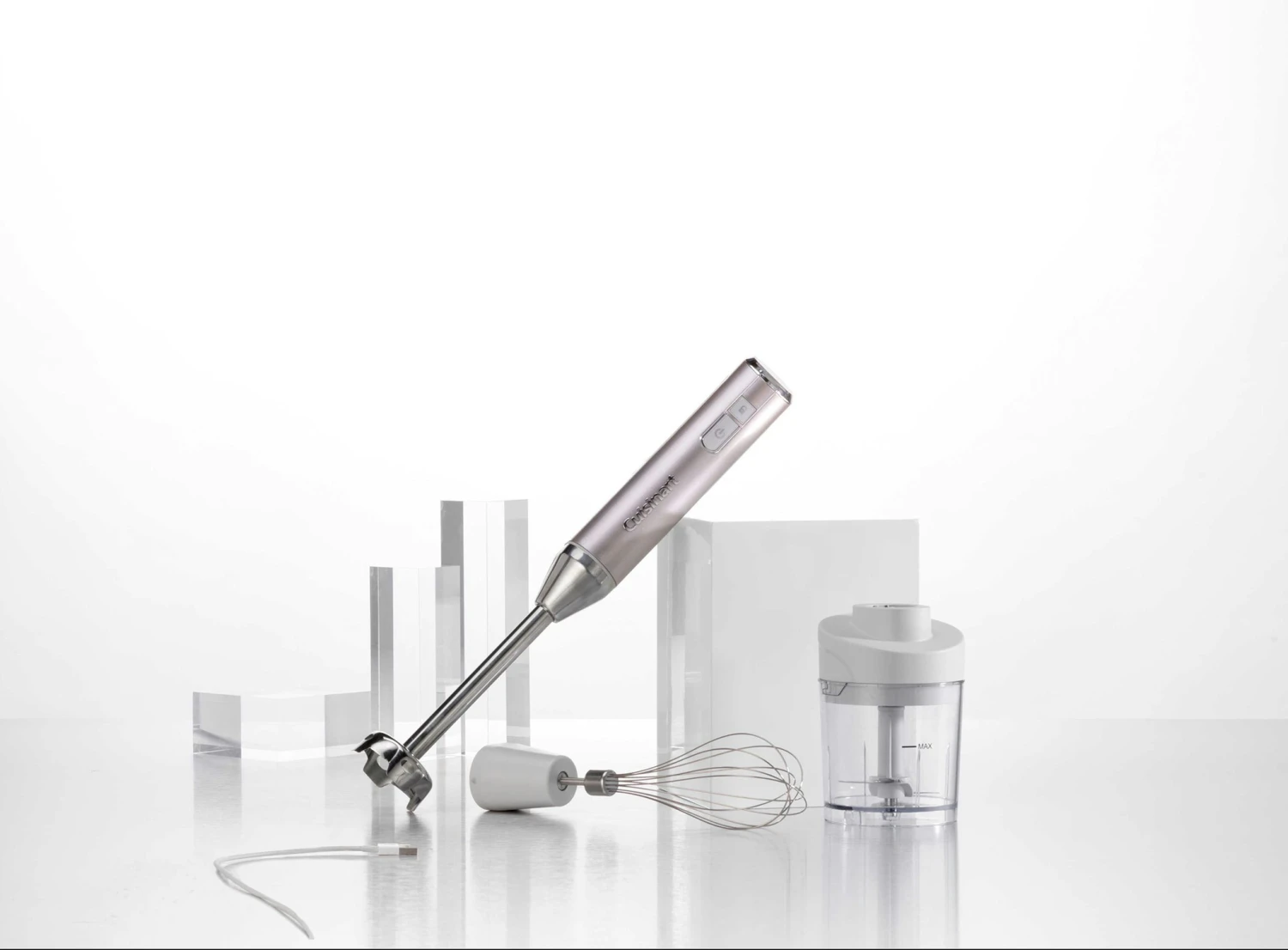 Cuisinart Handmixer Draadloos Zilver 3 Cuisinart Handmixer Draadloos Zilver - Afbeelding 3