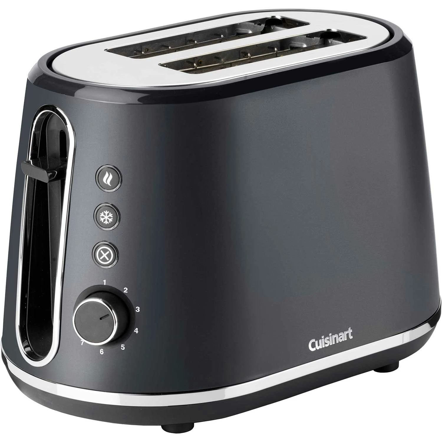 Cuisinart Toaster 2 Plakken Grijs 1 Cuisinart Toaster 2 Plakken Grijs