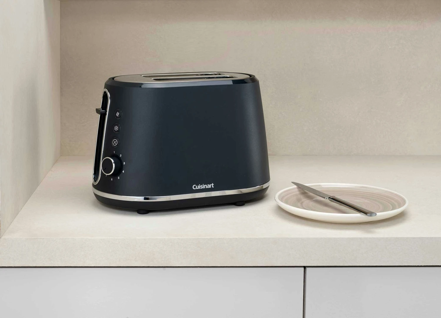 Cuisinart Toaster 2 Plakken Grijs 2 Cuisinart Toaster 2 Plakken Grijs - Afbeelding 2