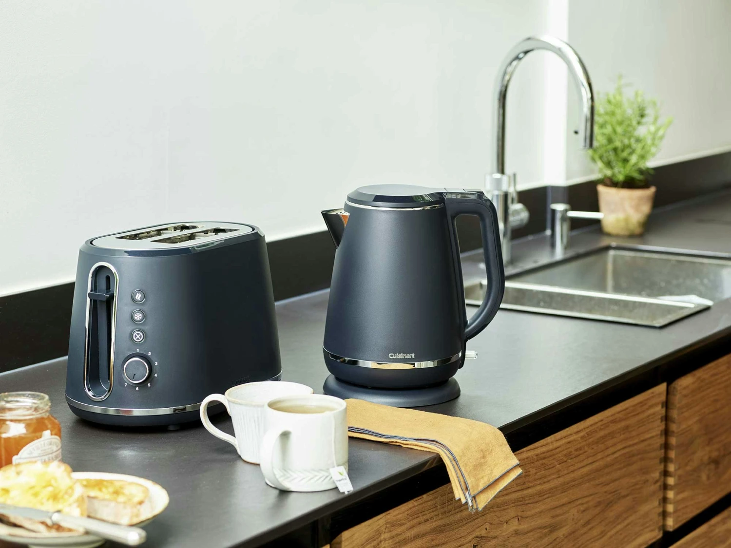 Cuisinart Toaster 2 Plakken Grijs 3 Cuisinart Toaster 2 Plakken Grijs - Afbeelding 3