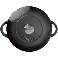 Denby Halo Gietijzeren Pot Rond Ø24 Cm, Grijs 5 Denby Halo Gietijzeren Pot Rond Ø24 Cm, Grijs -Keukengerei Aanbiedingen denby gietijzeren pot rond 24 cm 8