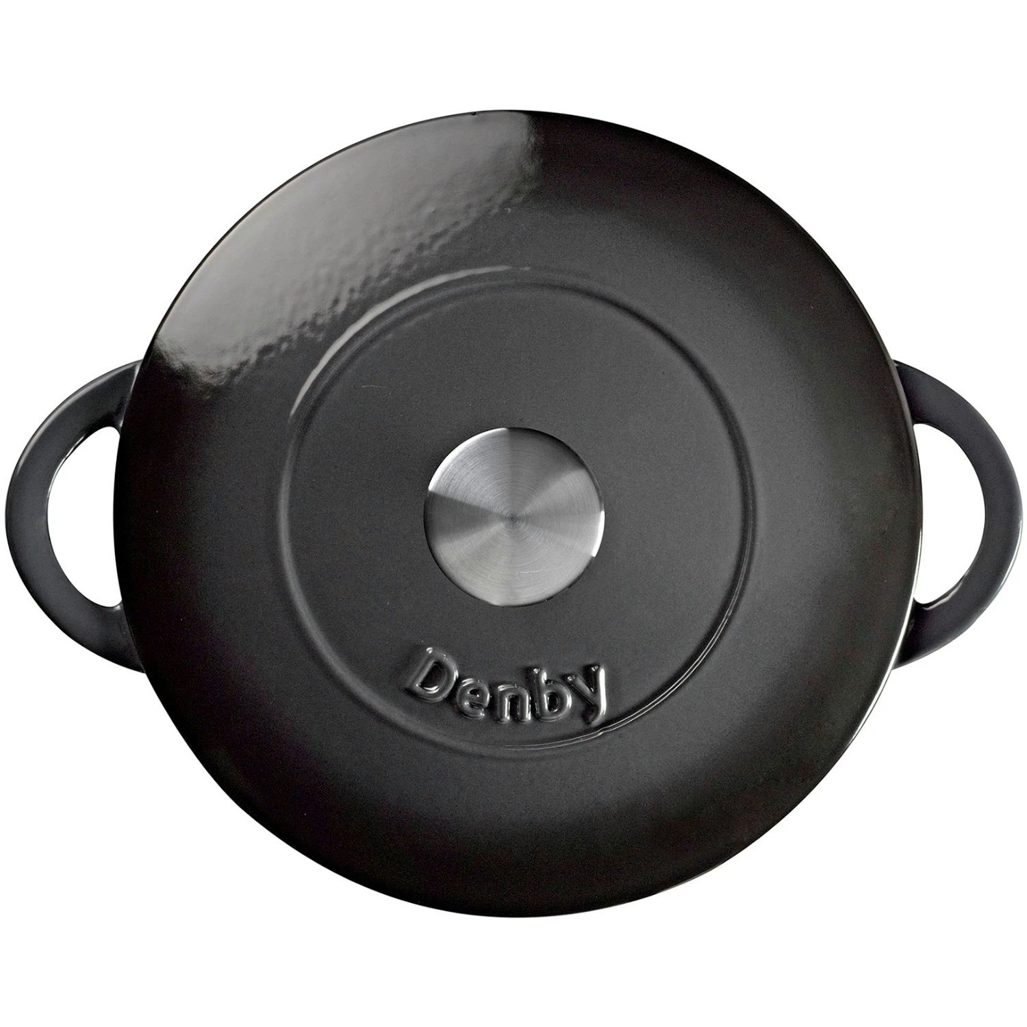 Denby Halo Gietijzeren Pot Rond Ø24 Cm, Grijs 3 Denby Halo Gietijzeren Pot Rond Ø24 Cm, Grijs - Afbeelding 3