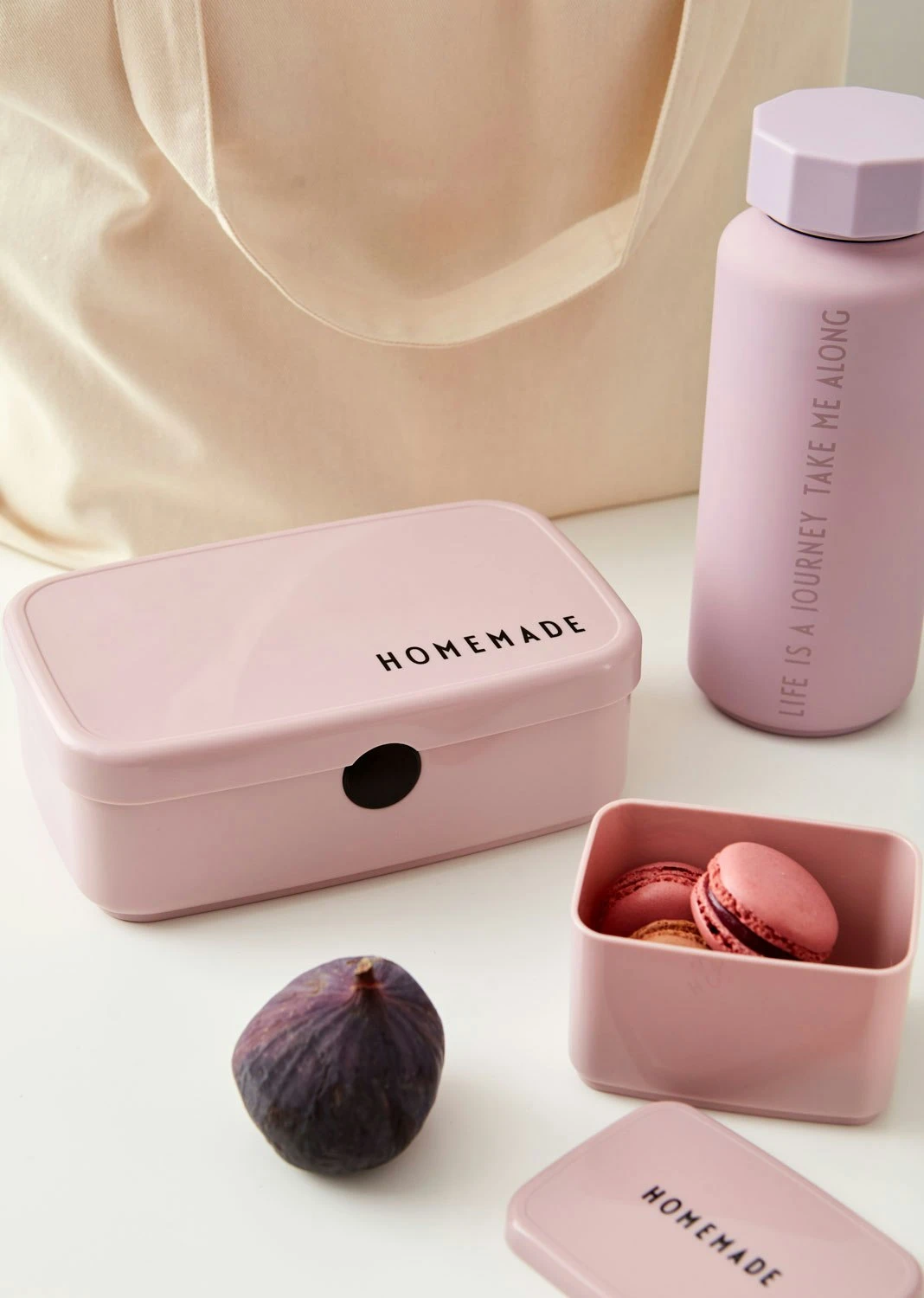 Design Letters Lunchbox, Lavendel 2 Design Letters Lunchbox, Lavendel - Afbeelding 2