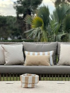 Wide Stripe Broodmand 19x20 Cm, Beige 7 Wide Stripe Broodmand 19x20 Cm, Beige -Keukengerei Aanbiedingen diyti wide stripe broodmand 19x20 cm 6