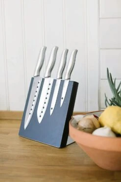 Dorre Hugo Black Knife Rack MDF Magnet -Keukengerei Aanbiedingen dorre hugo black knife rack mdf magnet 6