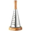 Dorre Rita Grater, Stainless Steel/Acacia Wood