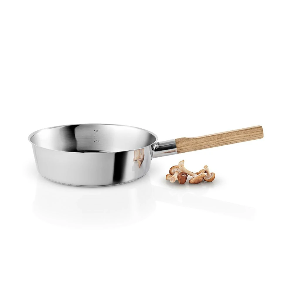 Eva Solo Nordic Kitchen Sauté Pan Ø24 Cm, Stainless Steel 2 Eva Solo Nordic Kitchen Sauté Pan Ø24 Cm, Stainless Steel - Afbeelding 2
