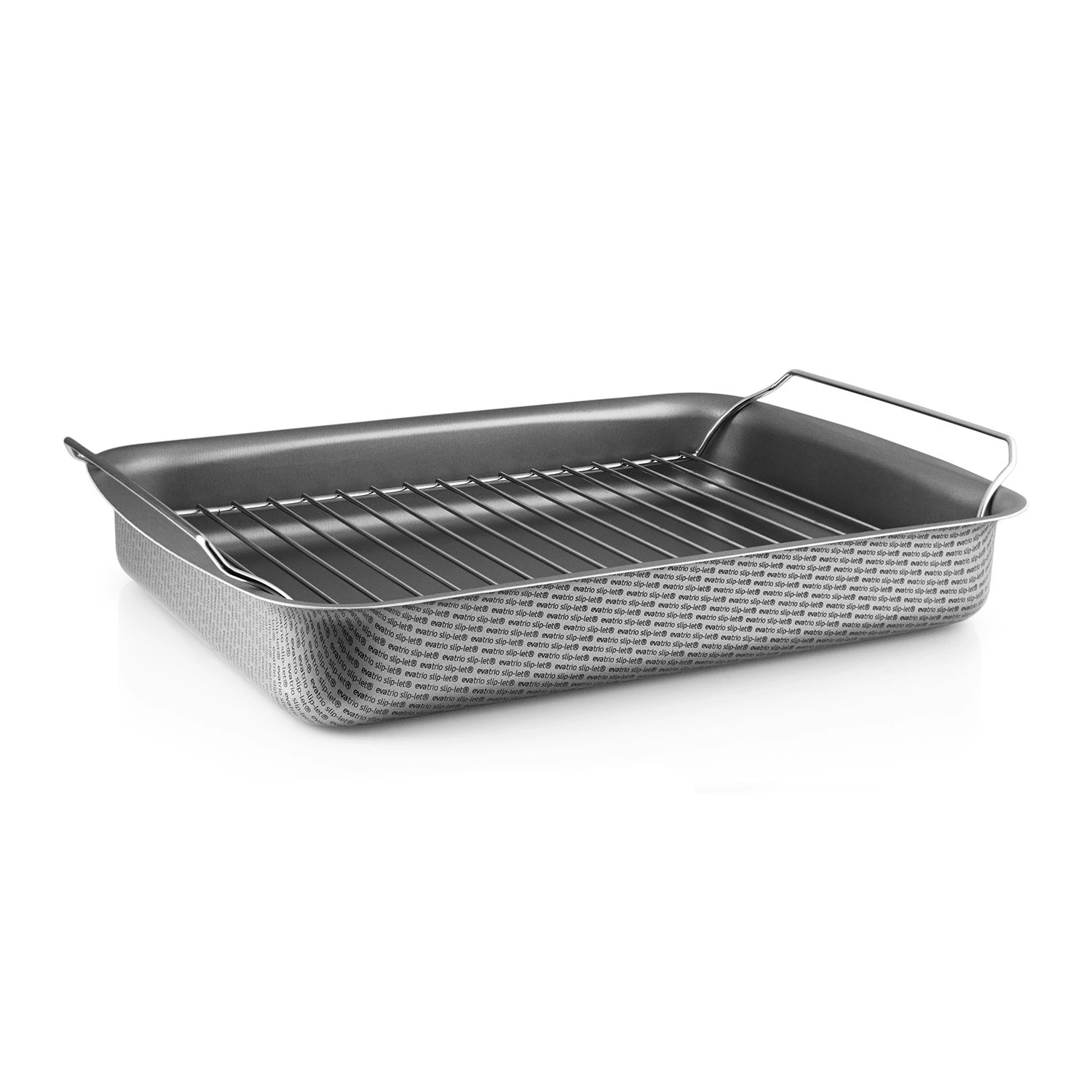 Eva Solo Roasting Pan With Grill Rack, 30x22 Cm 1 Eva Solo Roasting Pan With Grill Rack, 30x22 Cm