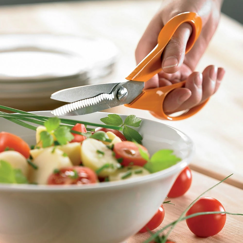 Fiskars Classic Kitchen Scissors, Orange 2 Fiskars Classic Kitchen Scissors, Orange - Afbeelding 2