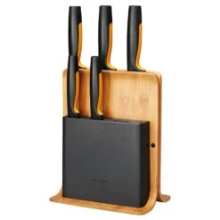 Fiskars Functional Form Messenblok Bamboe + 5 Messen