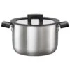Fiskars Hard Face Steel Casserole, 5 L/22 Cm