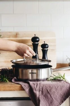 Heirol Cerasafe Pro Steelpan Met Deksel 24 Cm 3 L -Keukengerei Aanbiedingen heirol cerasafe pro steelpan met deksel 24 cm 3 l 4