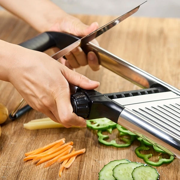 Heirol Slice And Dice Mandoline Verstelbaar 4 Heirol Slice And Dice Mandoline Verstelbaar - Afbeelding 4