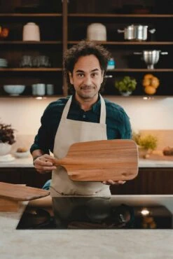 Markus Kaasplankje Met Bestek 48x20x1,5 Cm, Acaciahout -Keukengerei Aanbiedingen markus aujalay markus cheese board 19991 met bestek 20