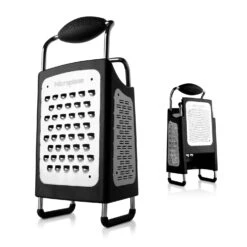 Microplane Box Grater With 4 Sides -Keukengerei Aanbiedingen microplane box grater with 4 sides 8