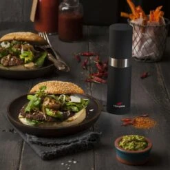 Microplane Spice Mill Chili, Black -Keukengerei Aanbiedingen microplane spice mill chili black 7