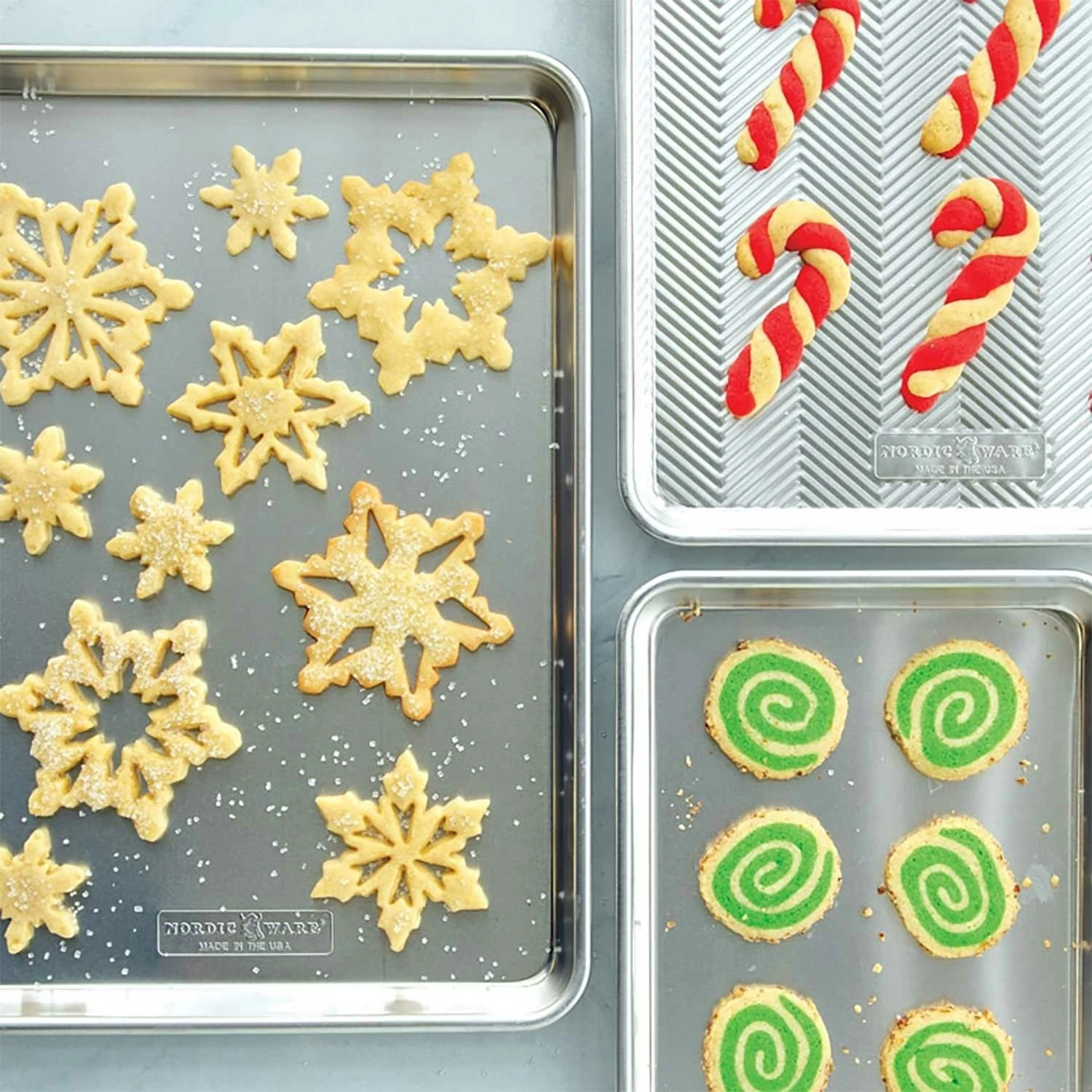 Nordic Ware Baker's Quarter Bakvorm 22x30 Cm 4 Nordic Ware Baker's Quarter Bakvorm 22x30 Cm - Afbeelding 4