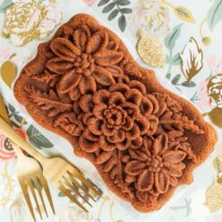 Nordic Ware Wildflower Loaf Pan 7 Nordic Ware Wildflower Loaf Pan -Keukengerei Aanbiedingen nordic ware nordic ware wildflower loaf pan 7