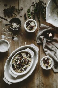 DARIA Ovenschaal 35 Cm, Cotton White 9 DARIA Ovenschaal 35 Cm, Cotton White -Keukengerei Aanbiedingen potteryjo daria ovenschaal 35 cm 15