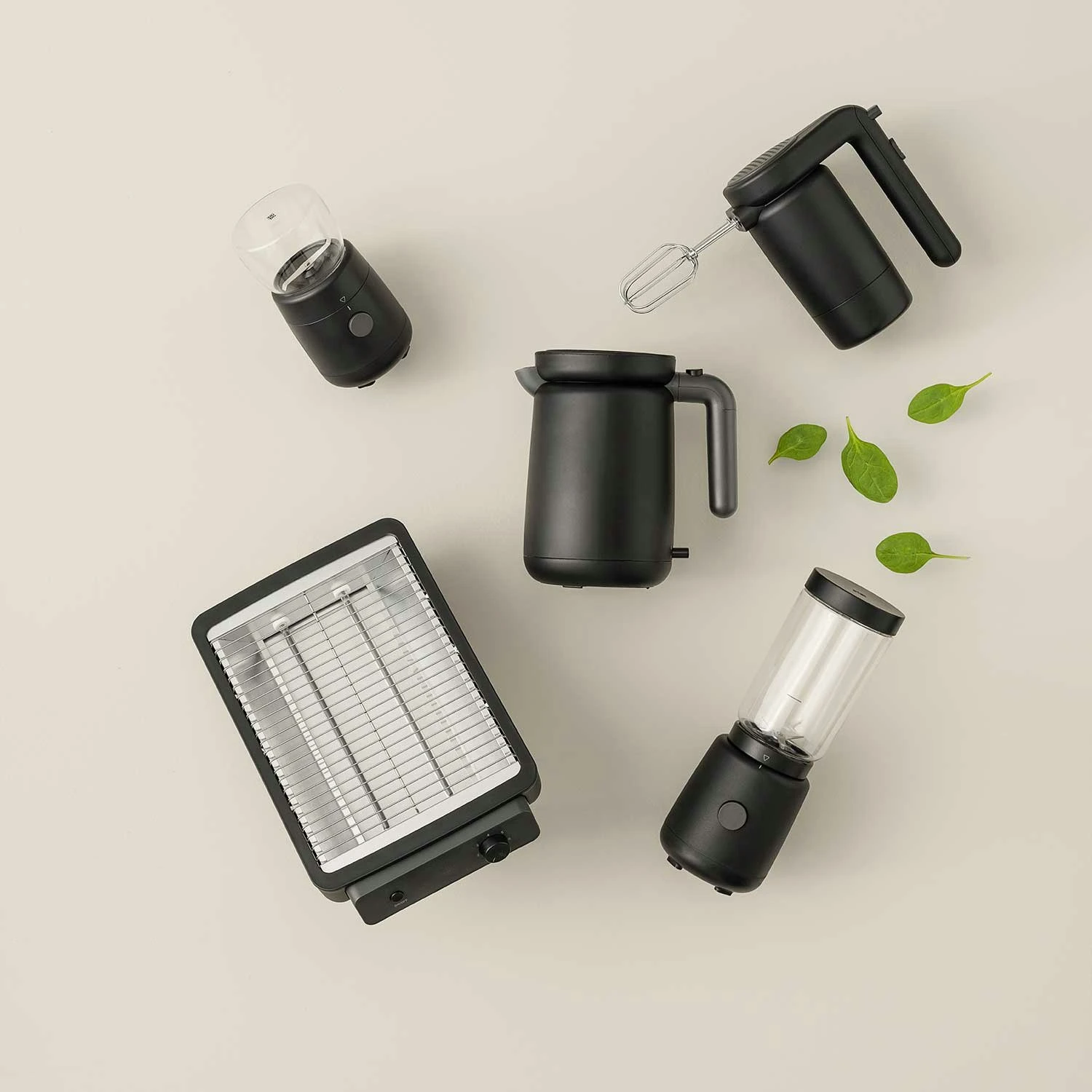 RIG TIG Foodie Electric Coffee Grinder, Black 3 RIG TIG Foodie Electric Coffee Grinder, Black - Afbeelding 3