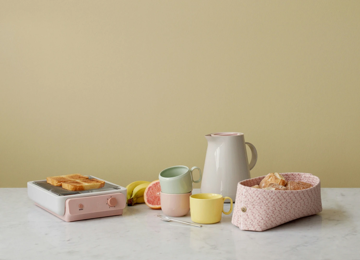 RIG TIG Knit-It Broodmand, Roze 2 RIG TIG Knit-It Broodmand, Roze - Afbeelding 2