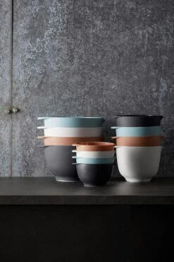 Rosti Margrethe Kom Pebble Black, 0,5 L -Keukengerei Aanbiedingen rosti margrethe kom pebble white 3