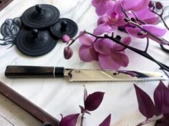 Gin'Iro Gyuto Broodmes, 22 Cm 7 Gin'Iro Gyuto Broodmes, 22 Cm -Keukengerei Aanbiedingen senzo giniro gyuto broodmes 22 cm 6