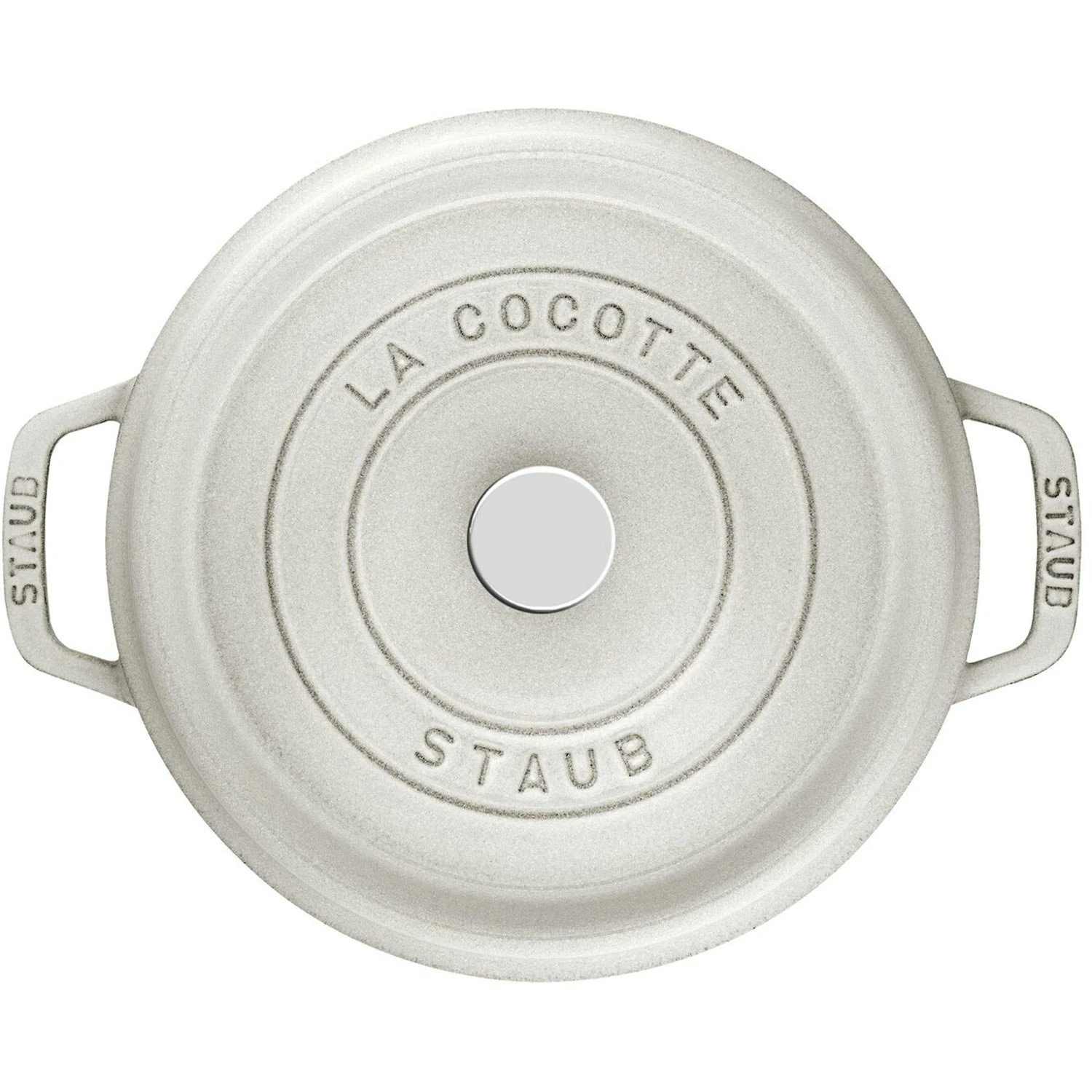 Staub Cocotte Rond, 28 Cm 6,7 L, Wit 3 Staub Cocotte Rond, 28 Cm 6,7 L, Wit - Afbeelding 3