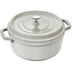 Staub Cocotte Rond, 28 Cm 6,7 L, Wit
