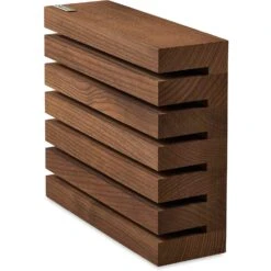 Wüsthof Messenblok 6 Messen -Keukengerei Aanbiedingen wusthof magnetic knife block in thermo treated book 337 10