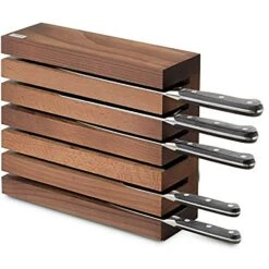 Wüsthof Messenblok 6 Messen -Keukengerei Aanbiedingen wusthof magnetic knife block in thermo treated book 337 11