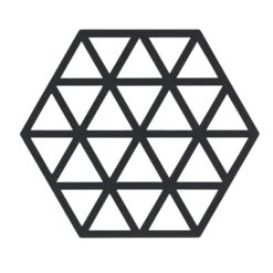 Zone Denmark Triangle Trivet Small, Black