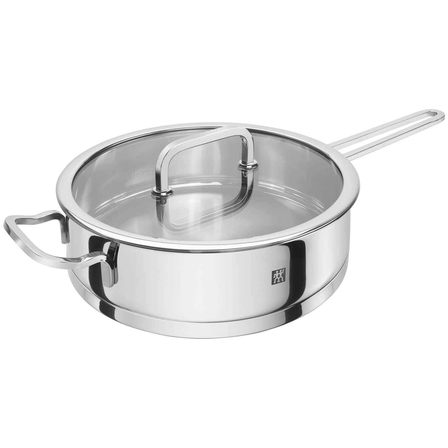 Zwilling Moment S Saute Pan With Glass Lid Ø24x10 Cm 1 Zwilling Moment S Saute Pan With Glass Lid Ø24x10 Cm